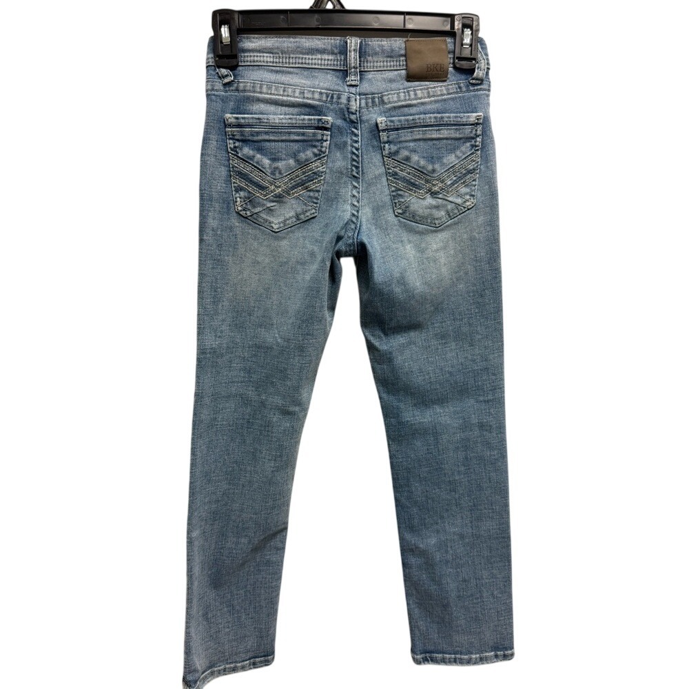 BKE Slim Fit Light Blue Jeans - Picture 3 of 12